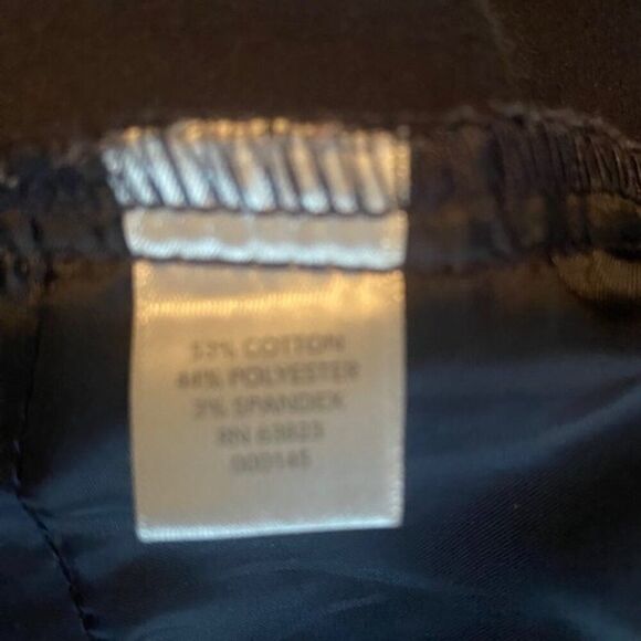 CJ Banks Navy Blue crop pants, size 18W - Picture 3 of 5